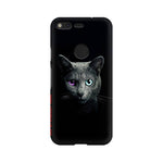 Black Cat   ---   Samsung Google OnePlus Mobile Back Cover