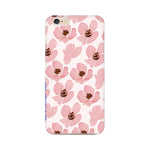 Floral Pink   ---   Apple XioMi RealMe Oppo Vivo - Mobile Back Cover